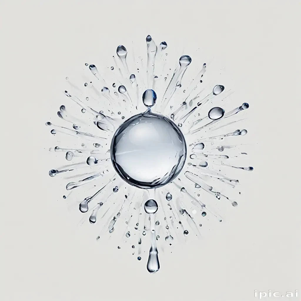 water droplets png transparent