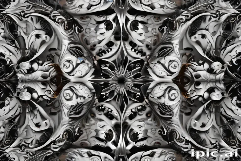 black and white pattern