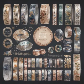 transparent washi tape png