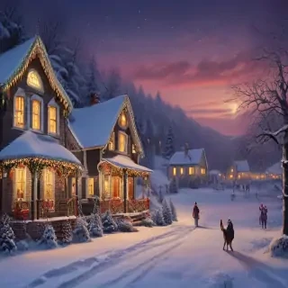christmas eve wallpaper