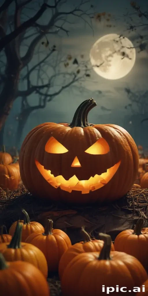 halloween pumpkin background