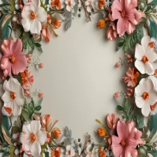 flowers border png