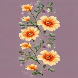 clipart flowers transparent background