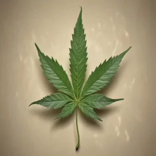 marijuana leaf