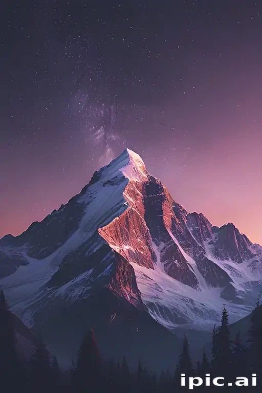 aesthetic mountain wallpaper