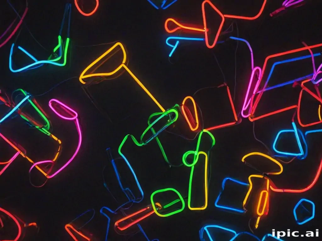 neon colors