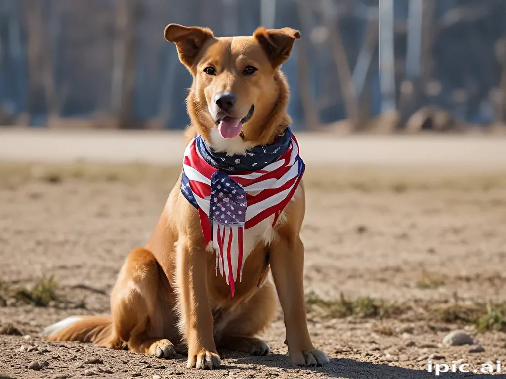 american eagle dog