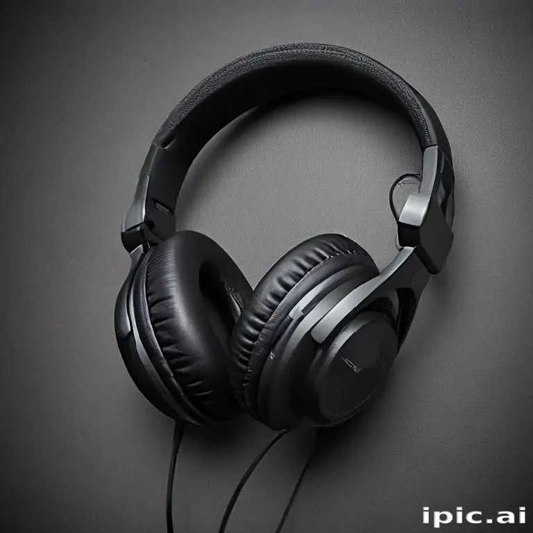 headphones background