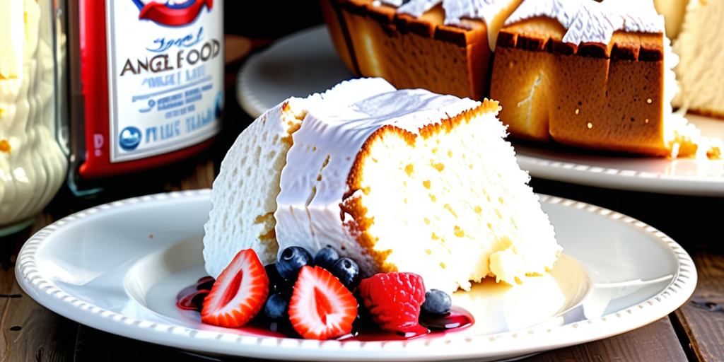 2 ingredient angel food cake and pie filling