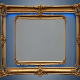 blue frame png