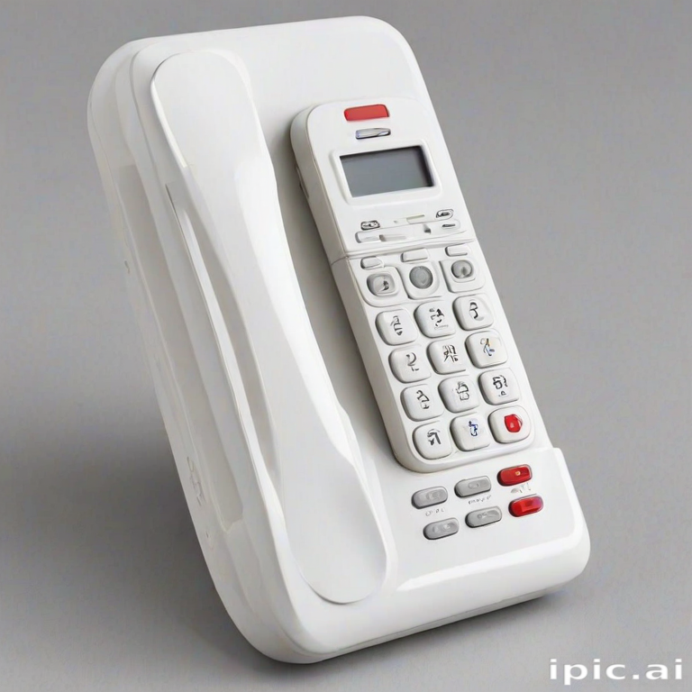 icon phone white