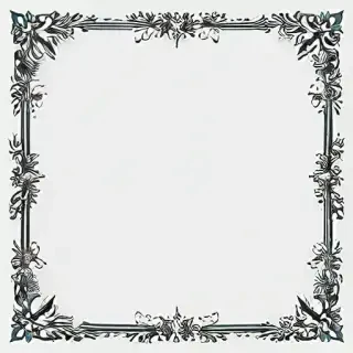 aesthetic border png