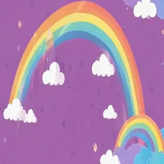 cute rainbow backgrounds