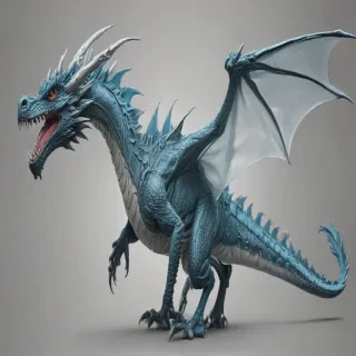 transparent dragon