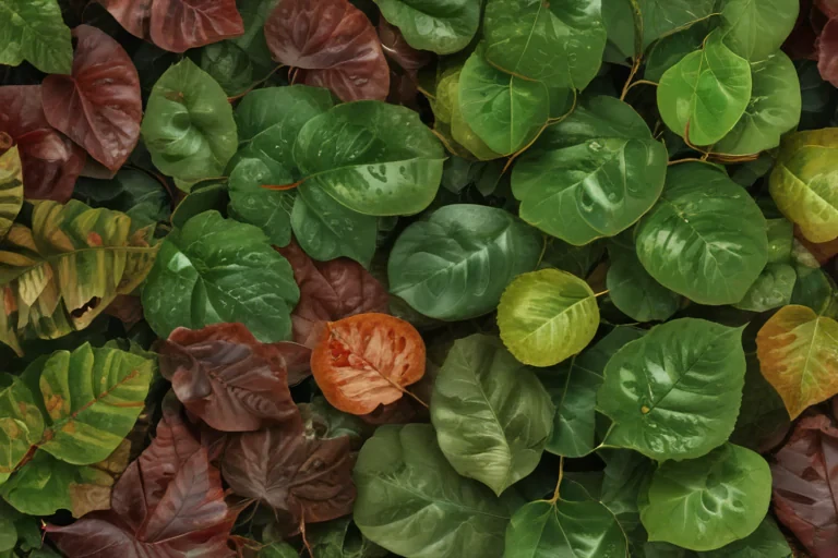 background leaves