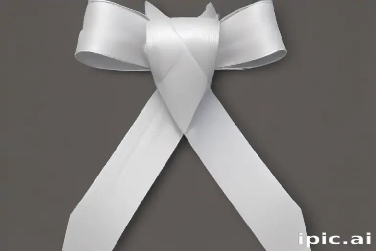 white ribbon png
