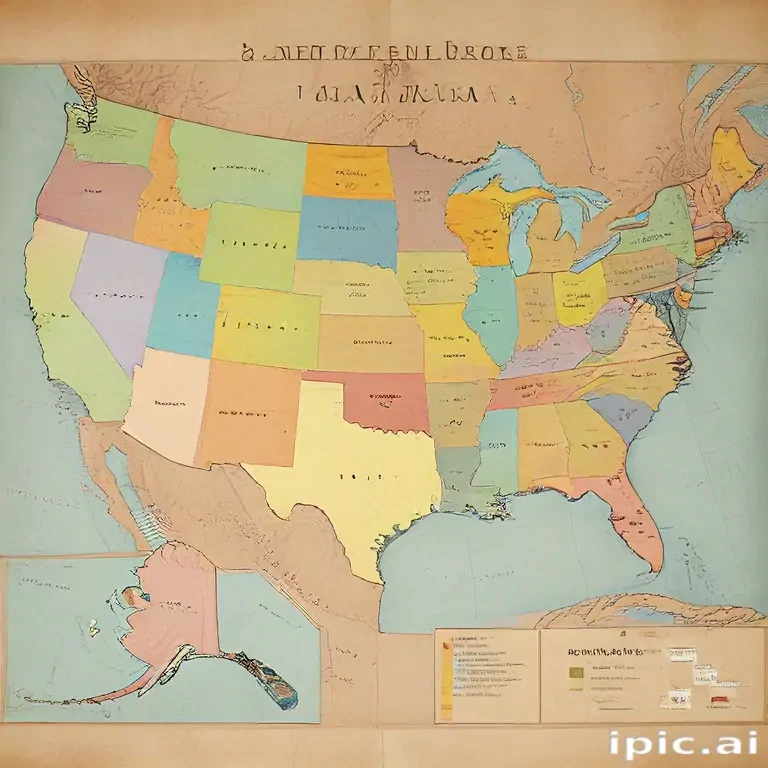 map of the usa states