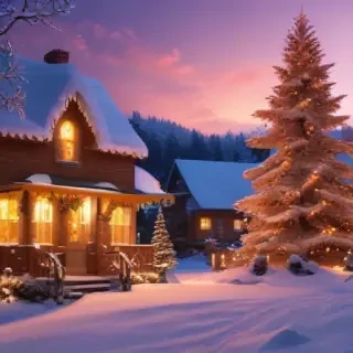 pretty christmas wallpaper