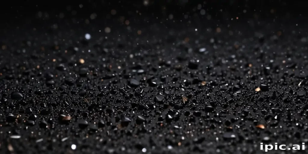 black sparkles background