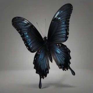 black butterfly png
