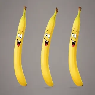 cartoon banana