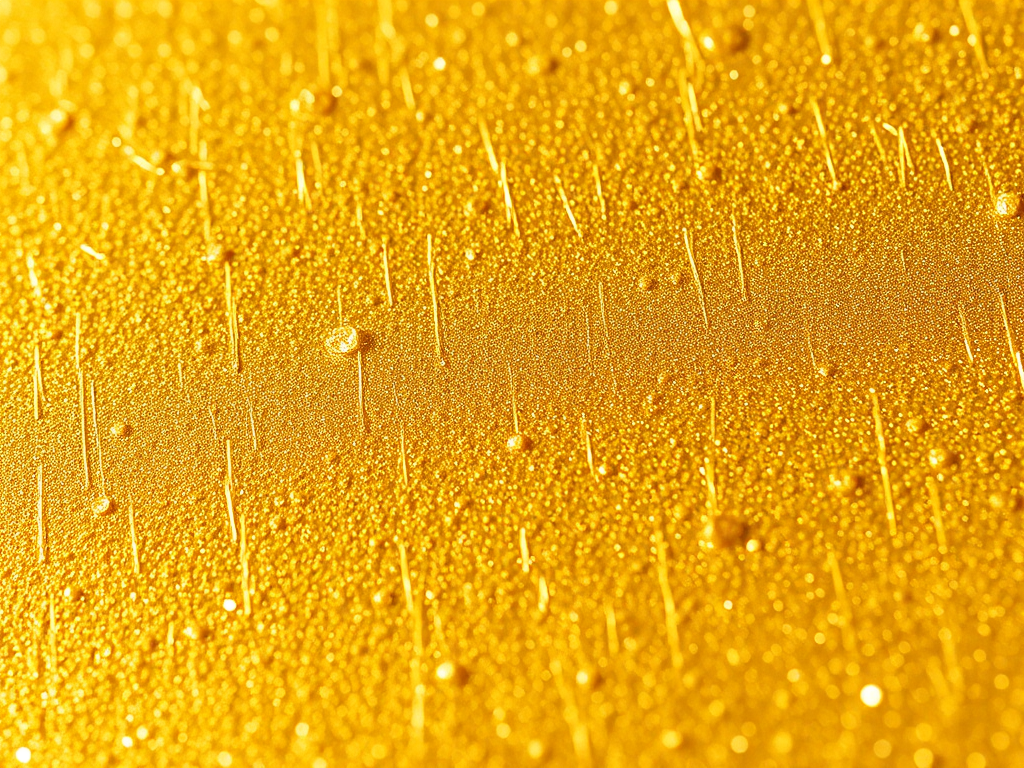 highly detailed gold texture background, close-up shot, macro lens, f/2.8 aperture, ISO 100, natural lighting, DSLR camera
