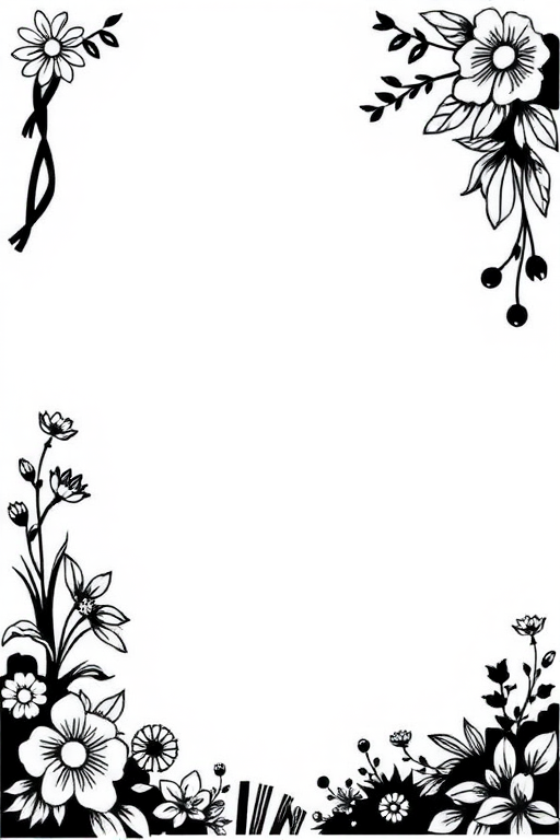 border clip art black and white