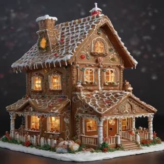 gingerbread house png