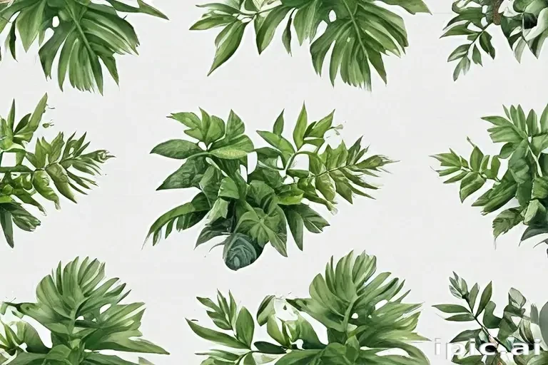 plants transparent background