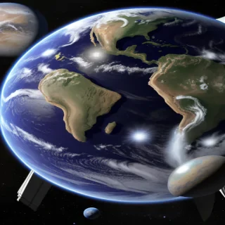 planet background