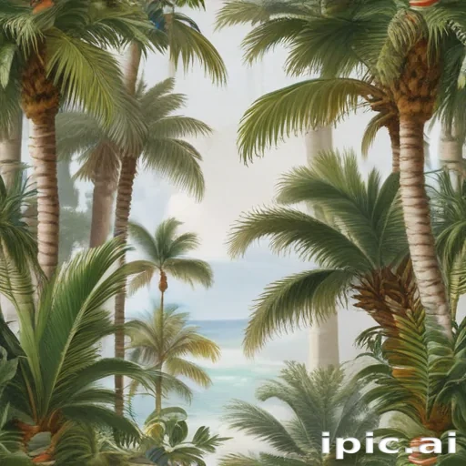 aesthetic palm tree wallpaper