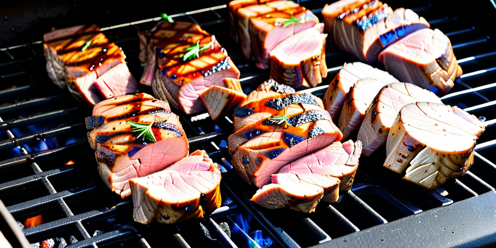 pork tenderloin on gas grill 7 6 5