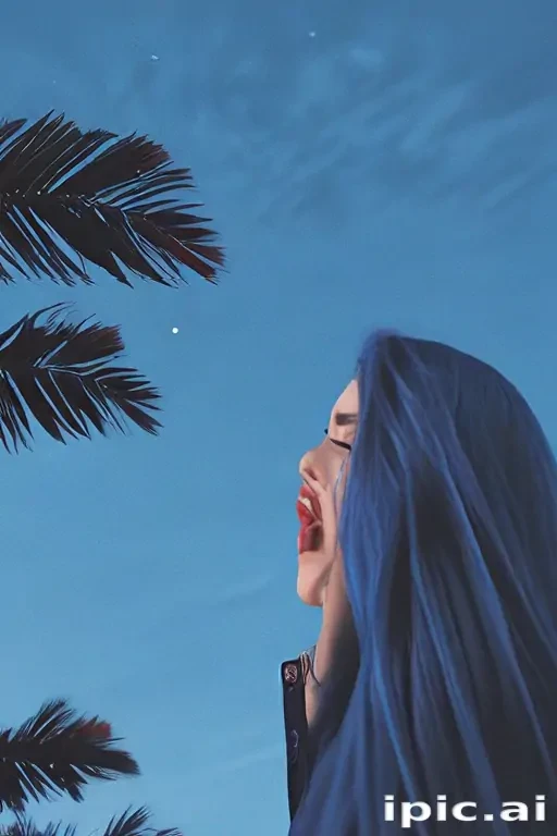 blue aesthetic pic
