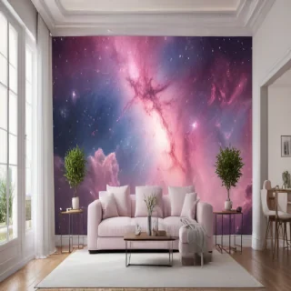 pink galaxy wallpaper