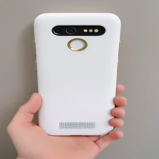 icon phone white