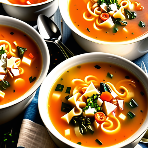 lowest carb soups in a can