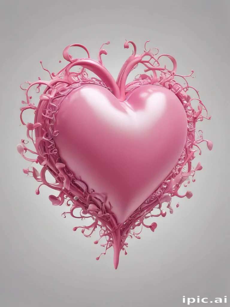 heart png pink