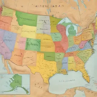 usa map states