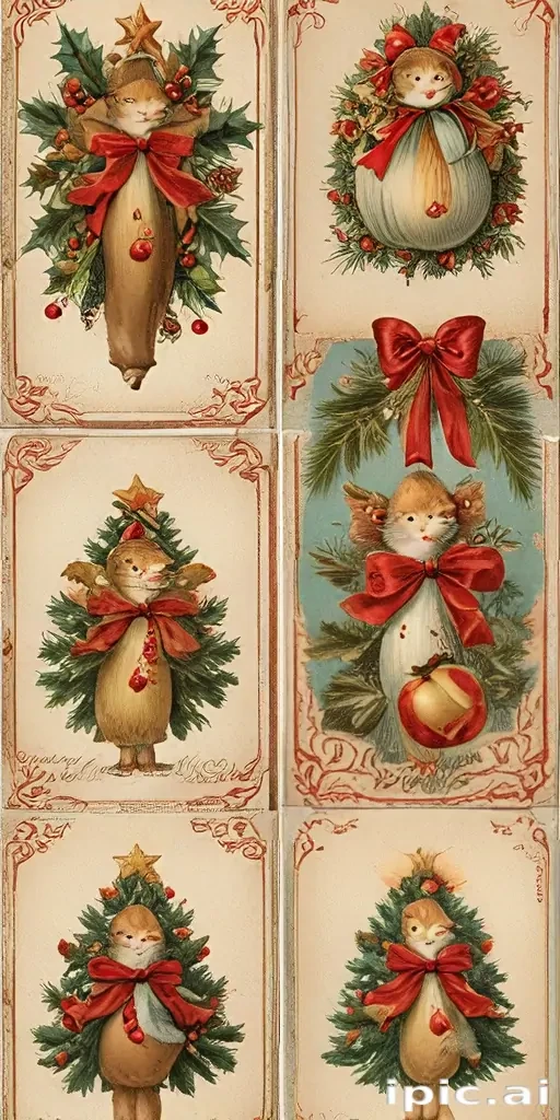 printable vintage christmas images