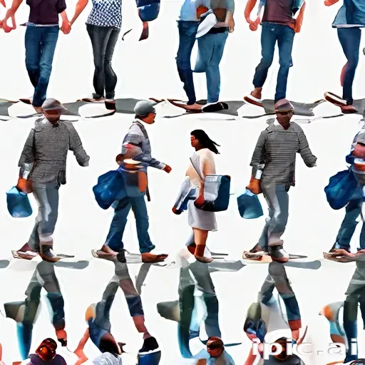 people walking png