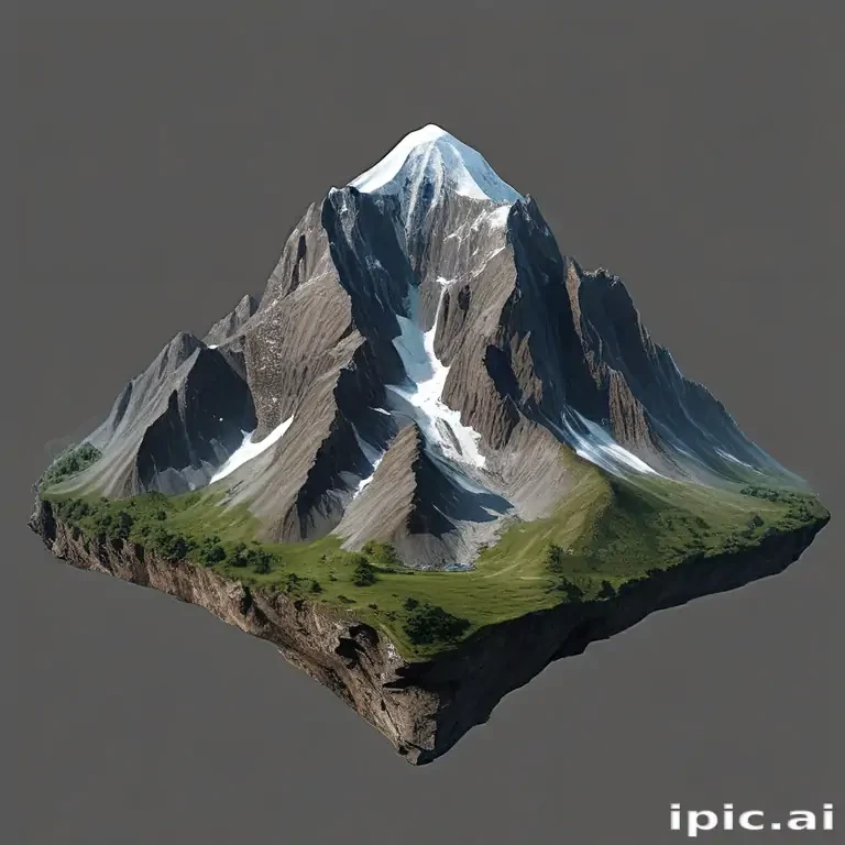 transparent mountain png