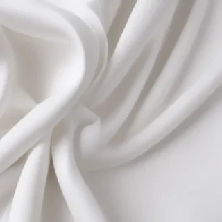 white fabric background