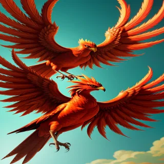 wallpaper phoenix bird