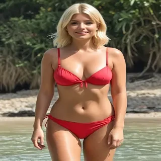 holly willoughby bikini