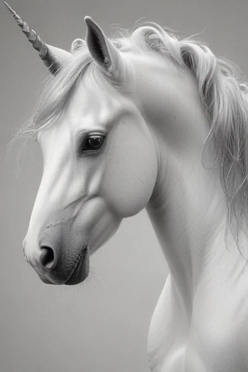 unicorn outline
