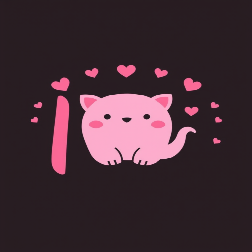 cute pink design