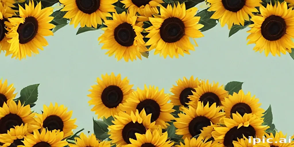 sunflower backgrounds aesthetic