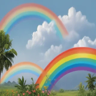 cute rainbow wallpaper