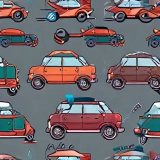car doodle