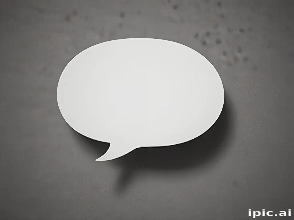 speech bubble